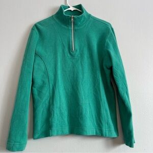 Tommy Bahama 1/4 Zip Sweater Cotton Blend Blue Sz S Activewear Casual outdoors